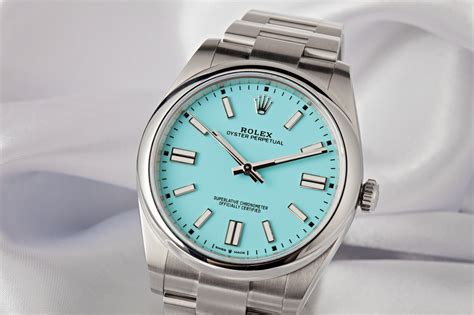 rolex con quadrante tiffany|rolex tiffany blue dial.